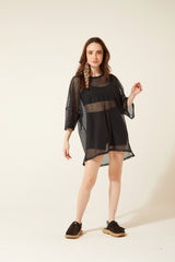 T-Veste Telão Preto