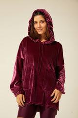 Blusão Velvet Roxo