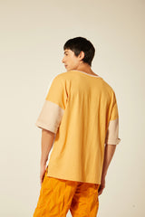 T-Veste Lisa Off e Bege