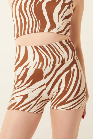 Shortudo Zebrona Marrom