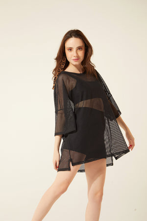 T-Veste Telão Preto