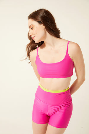 Top-se Sutiã Pink