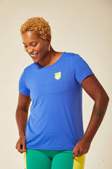Camiseta Feminina Copa Azul Brasil