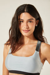 Top-se Cruzado Mara Azul Cashmere