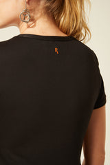 Blusinha Visco Preto