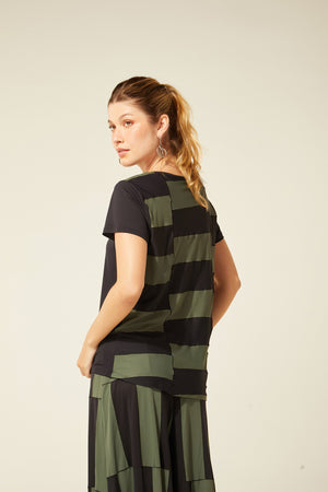 T-Veste Oricla Crepe Safari