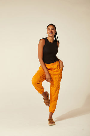 Se Jogger Oricla Amarelo Mostarda