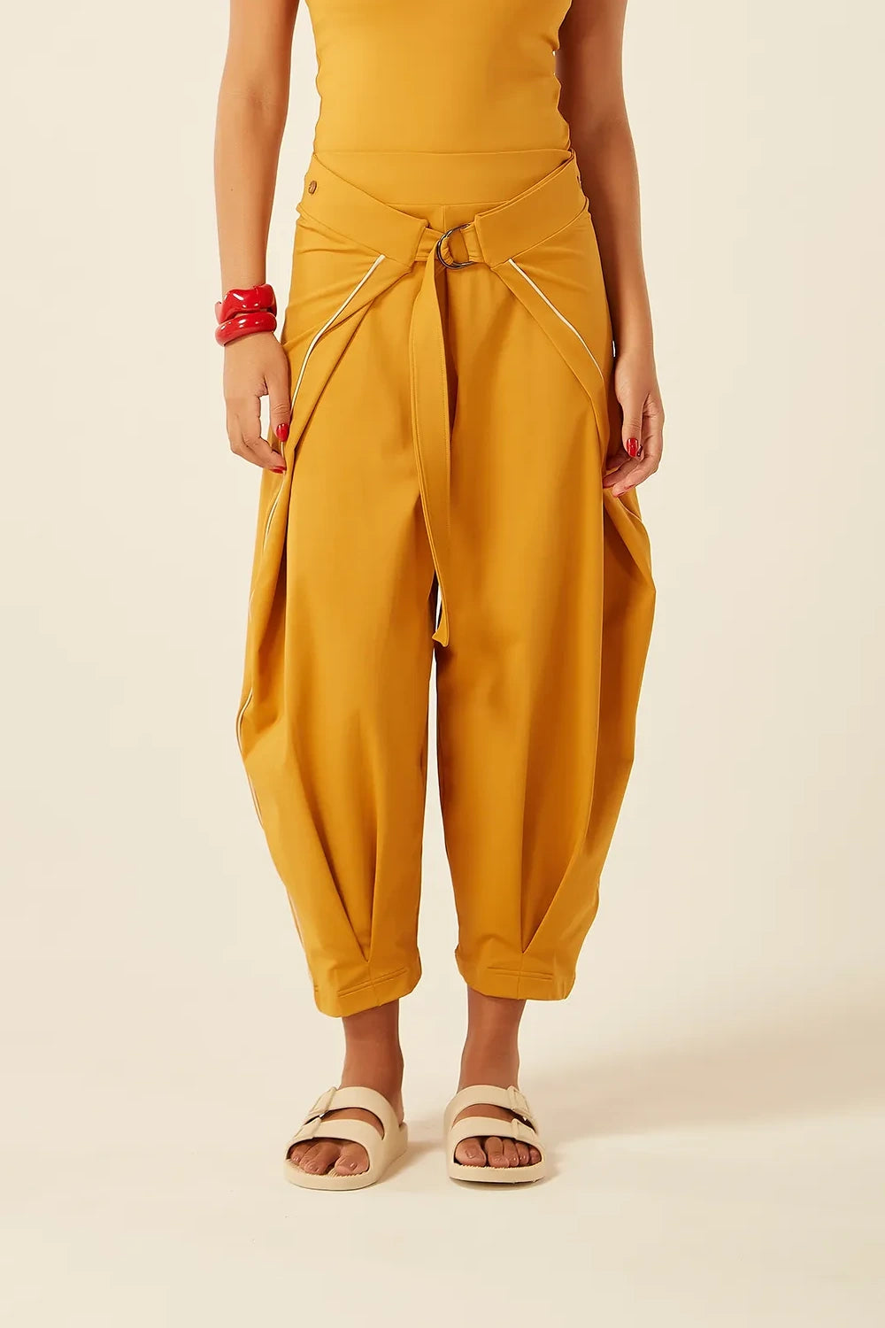 Calça Samurai Mostarda