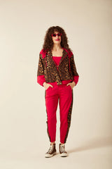 Se Jogger Faixa Pena Vermelho