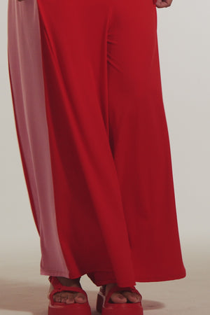 Re-Gata Bicolor Vermelho e Rosa