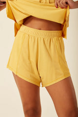 Shortudo Reconvexo Amarelo Banana