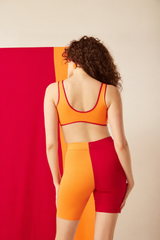 Bermudex Duo Vermelho/Laranja