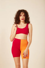 Bermudex Duo Vermelho/Laranja